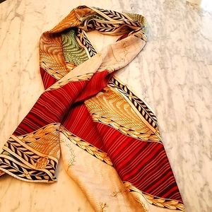 Silk scarf from the Metropolitan Museum